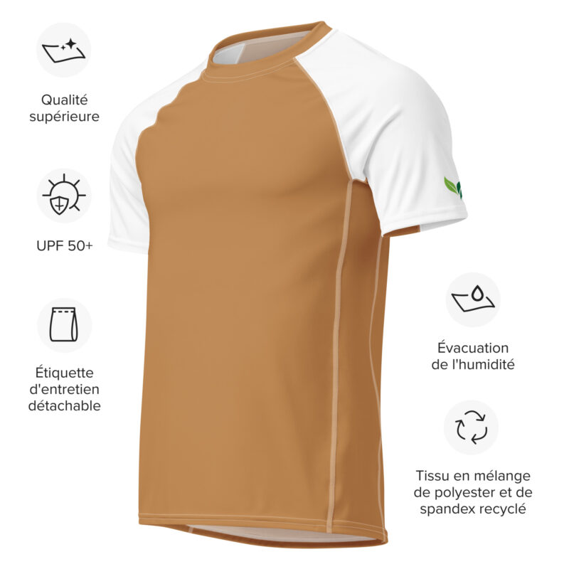 All-over Print Men’s Rash Guard GeeByEss (light colors) - Image 5