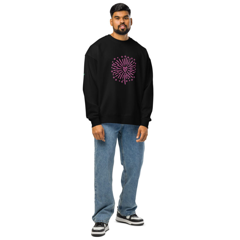 Unisex | Organic | Oversized | Sweatshirt | 6690 - Image 4