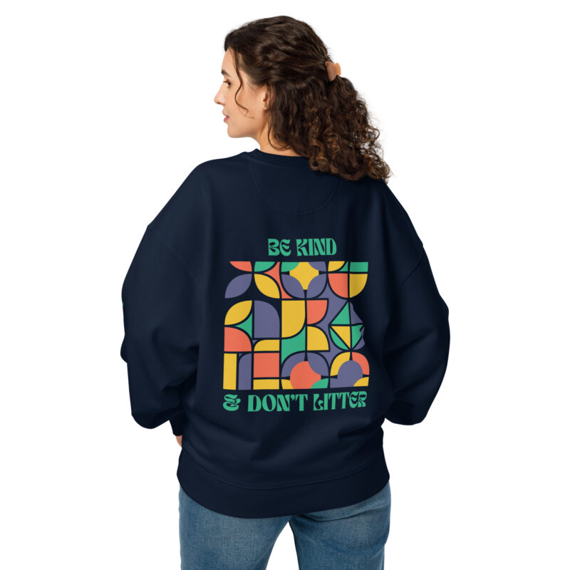 Unisex | Organic | Oversized | Sweatshirt | 6659 - Image 8