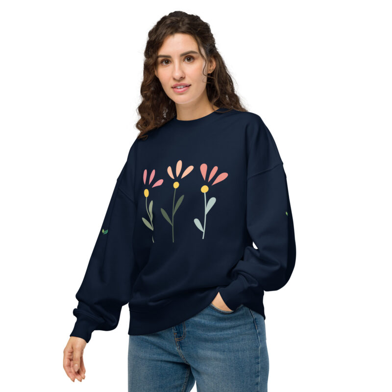Unisex | Organic | Oversized | Sweatshirt | 6659 - Image 10