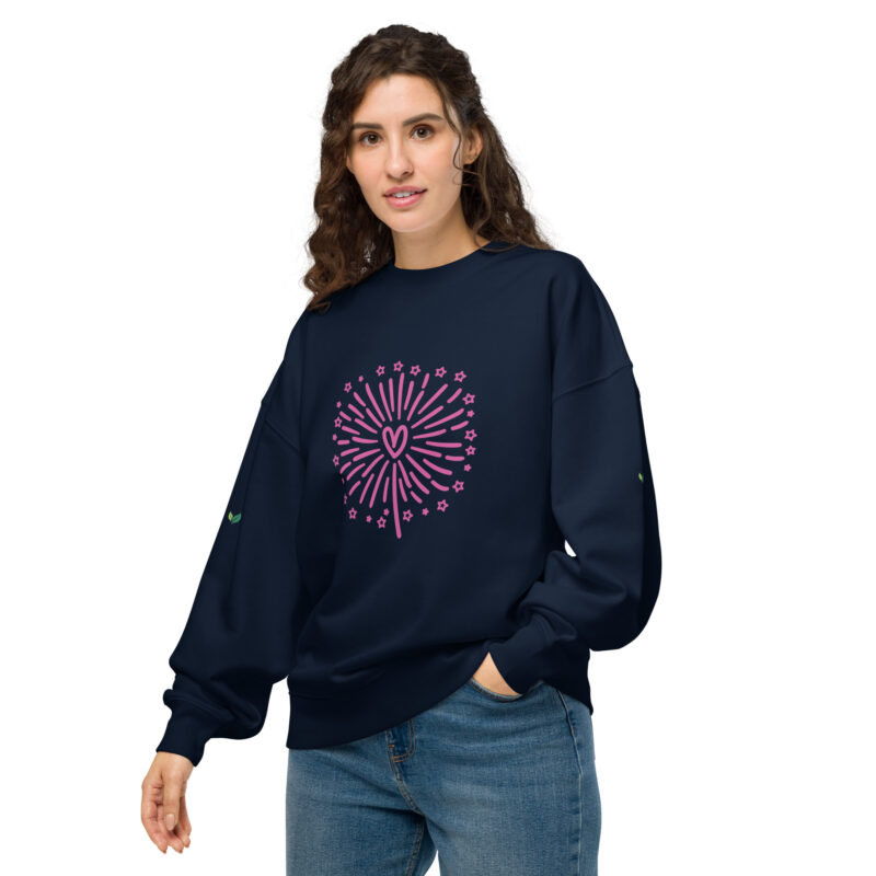 Unisex | Organic | Oversized | Sweatshirt | 6690 - Image 11