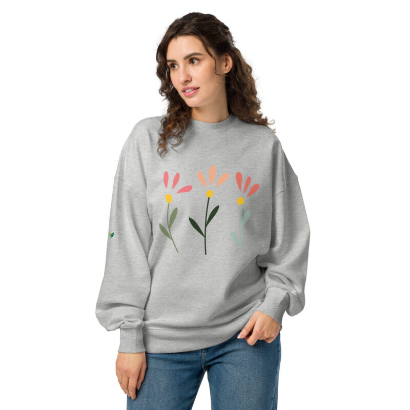 Unisex | Organic | Oversized | Sweatshirt | 6659 - Image 12
