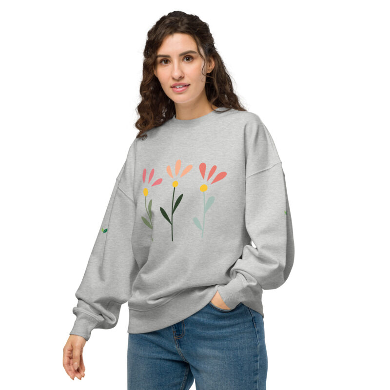 Unisex | Organic | Oversized | Sweatshirt | 6659 - Image 13