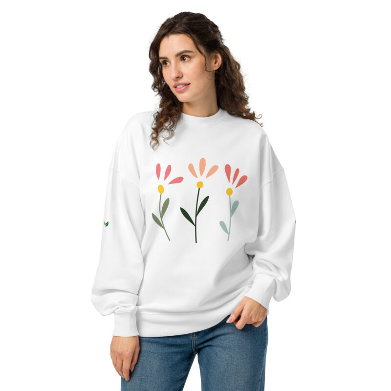 Unisex | Organic | Oversized | Sweatshirt | 6659 - Image 15