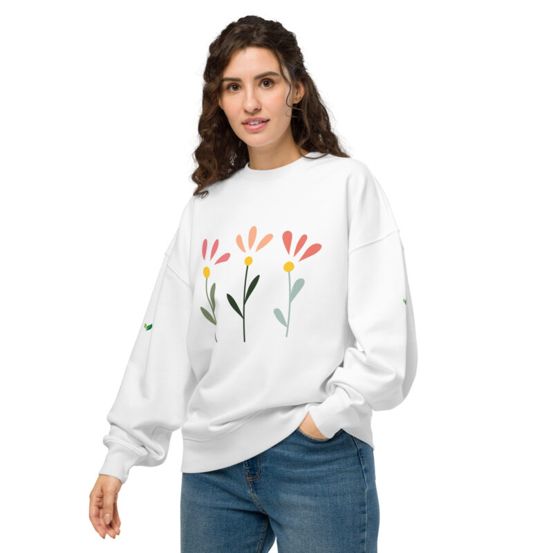 Unisex | Organic | Oversized | Sweatshirt | 6659 - Image 16