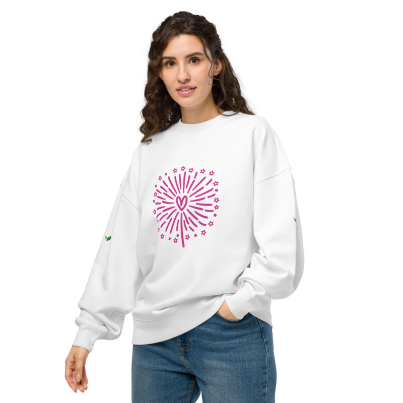 Unisex | Organic | Oversized | Sweatshirt | 6690 - Image 16