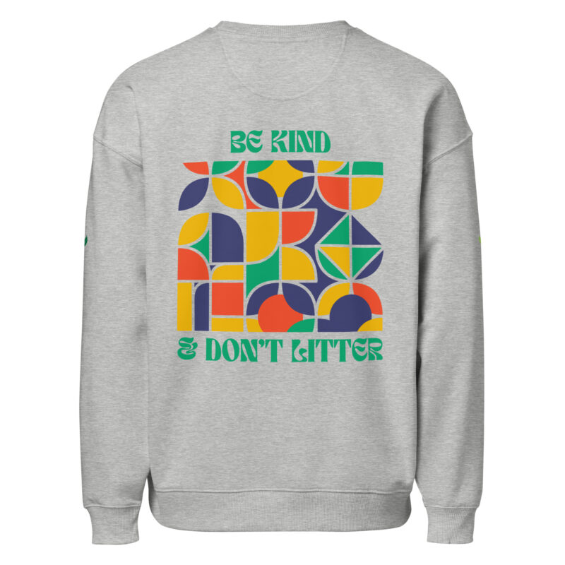 Unisex | Organic | Oversized | Sweatshirt | 7807 - Image 10
