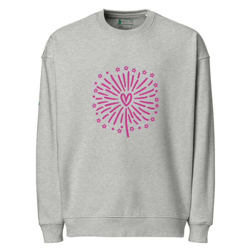 Unisex | Organic | Oversized | Sweatshirt | 7772 - Image 9
