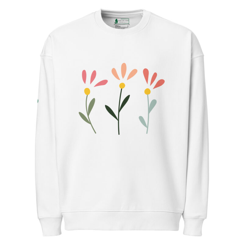 Unisex | Organic | Oversized | Sweatshirt | 7807 - Image 13