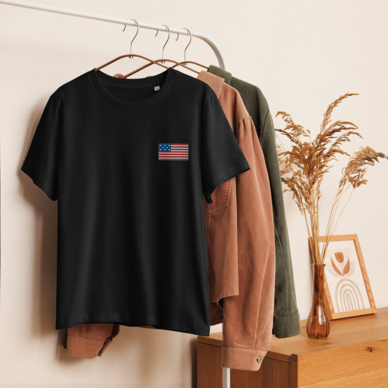 Women’s | Organic | Ribbed neck | T-shirt | 6991