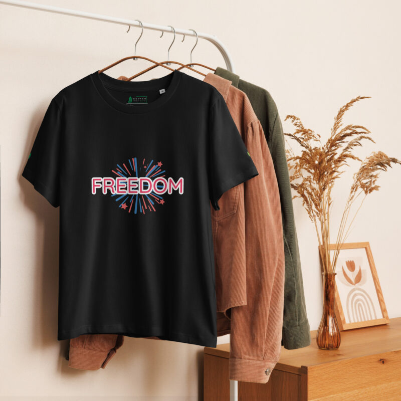 Women’s | Organic | Ribbed neck | T-shirt | 7060 - Image 6
