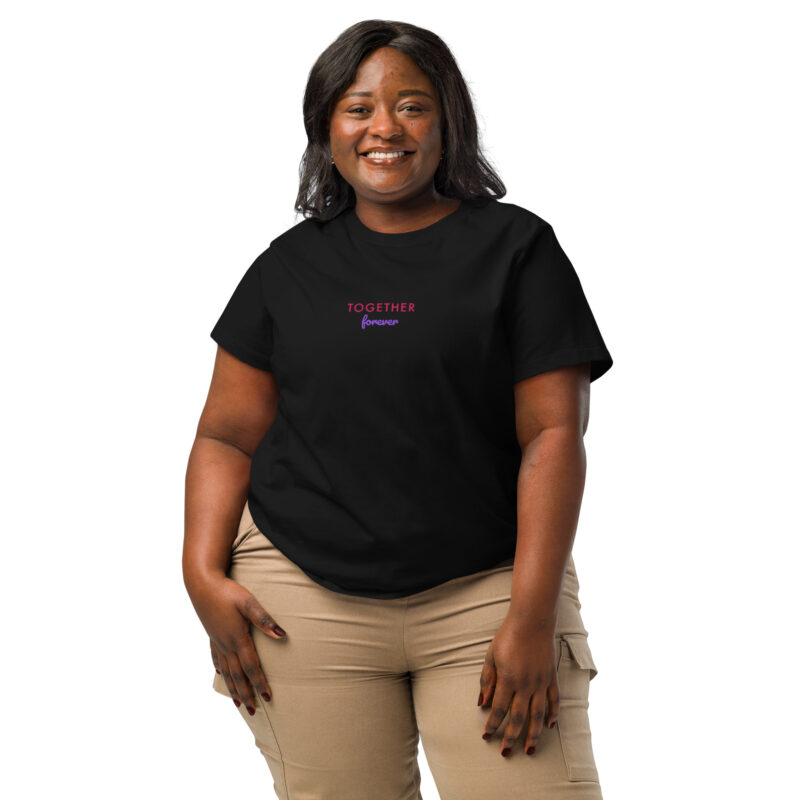 Women’s | Organic | Ribbed neck | T-shirt | 7446 - Image 2