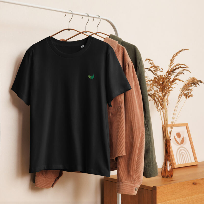 Women’s | Organic | Ribbed | Neck | T-shirt | 7515