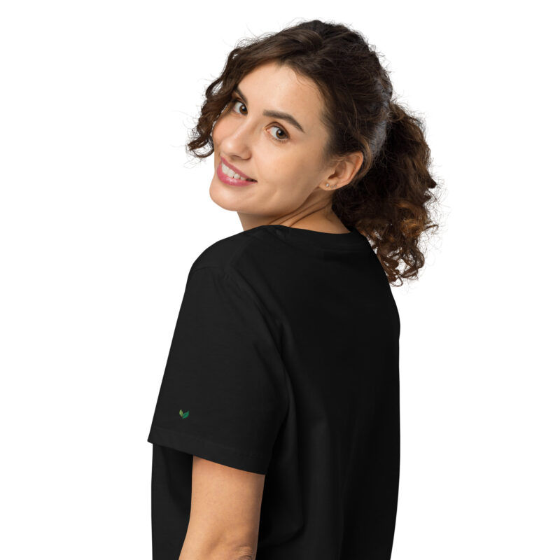 Women’s | Organic | Ribbed | Neck | T-shirt | 7611 - Image 3
