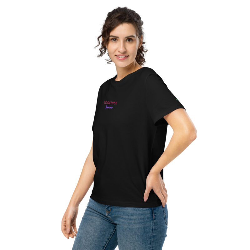 Women’s | Organic | Ribbed neck | T-shirt | 7446 - Image 3