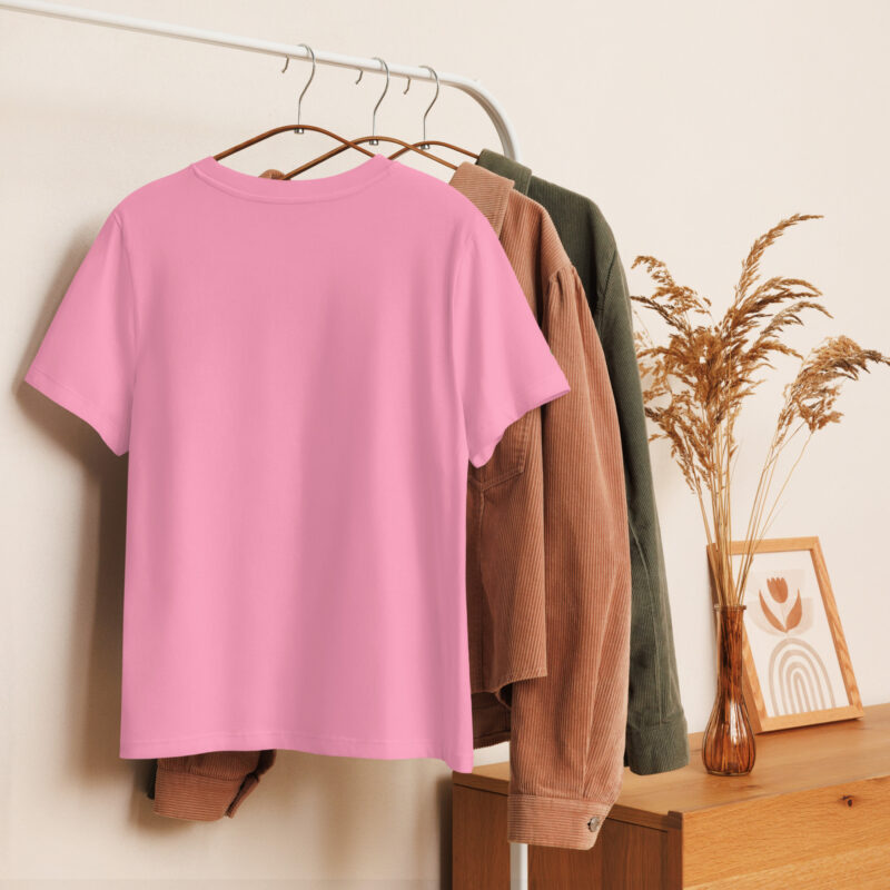 Women’s | Organic | Ribbed neck | T-shirt | 7446 - Image 16