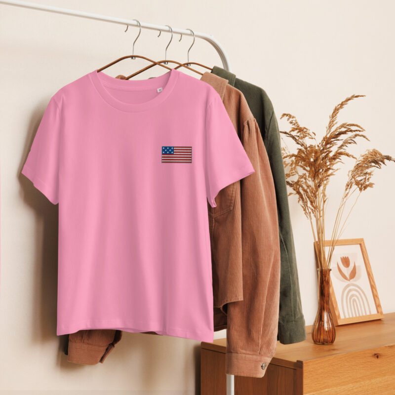 Women’s | Organic | Ribbed neck | T-shirt | 6991 - Image 15