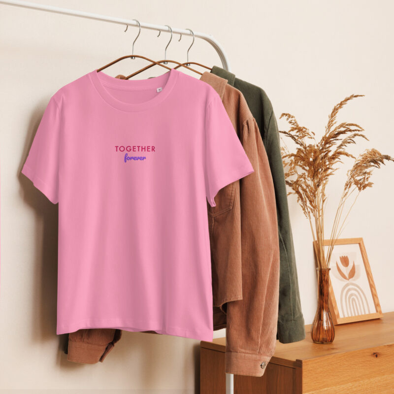 Women’s | Organic | Ribbed neck | T-shirt | 7446 - Image 15