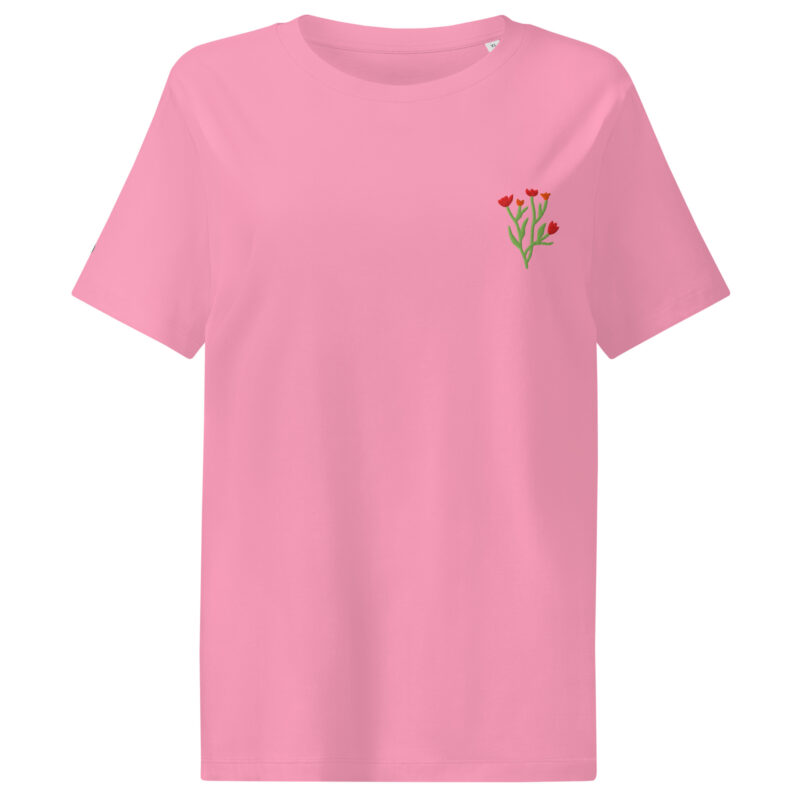 Women’s | Organic | Ribbed | Neck | T-shirt | 7611 - Image 8