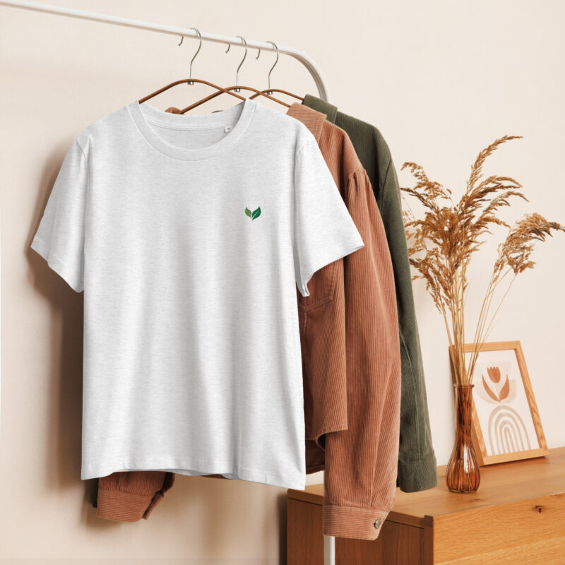 Women’s | Organic | Ribbed | Neck | T-shirt | 7515 - Image 21