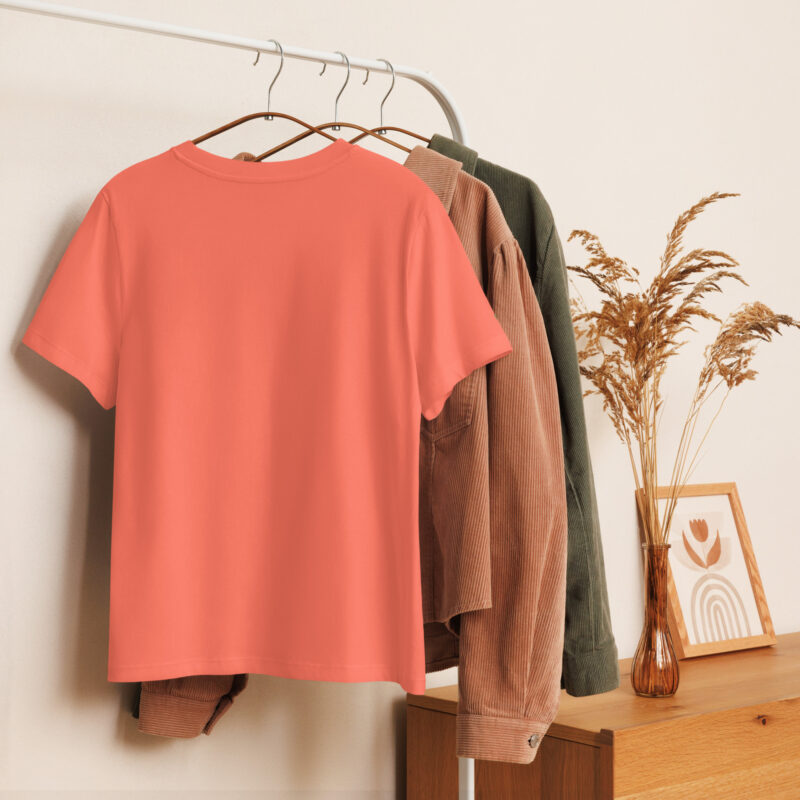 Women’s | Organic | Ribbed neck | T-shirt | 7446 - Image 14