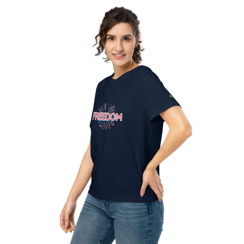 Women’s | Organic | Ribbed neck | T-shirt | 7060 - Image 2