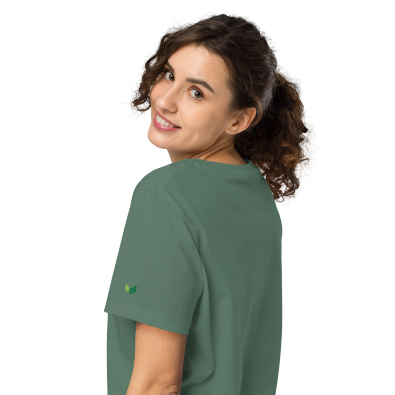 Women’s | Organic | Ribbed neck | T-shirt | 7060 - Image 3