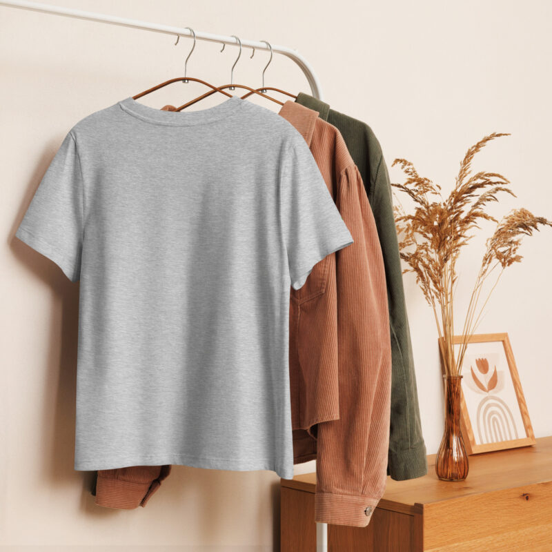 Women’s | Organic | Ribbed neck | T-shirt | 7446 - Image 20