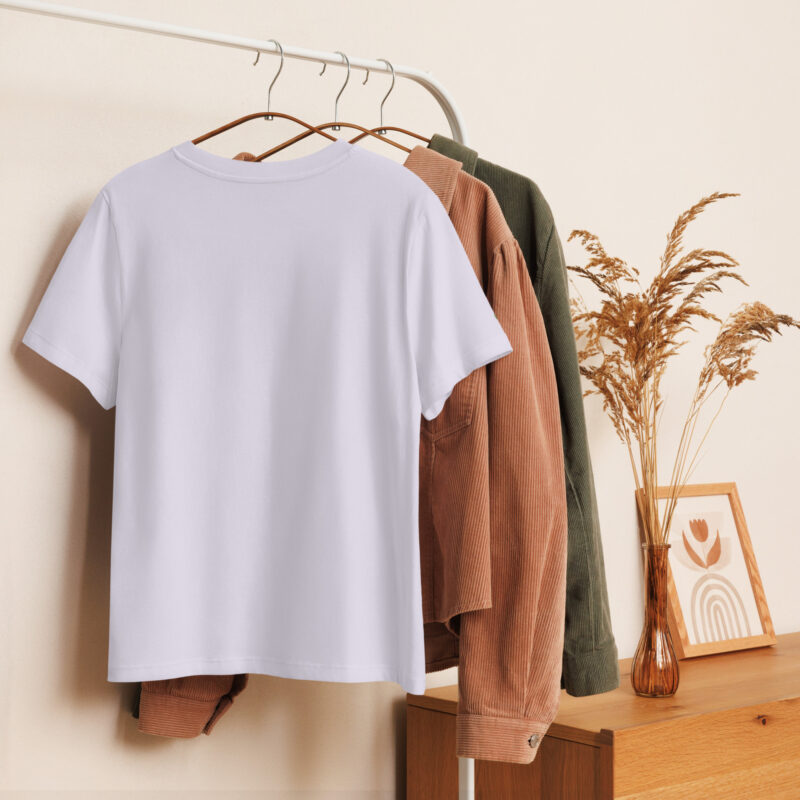 Women’s | Organic | Ribbed neck | T-shirt | 7446 - Image 18