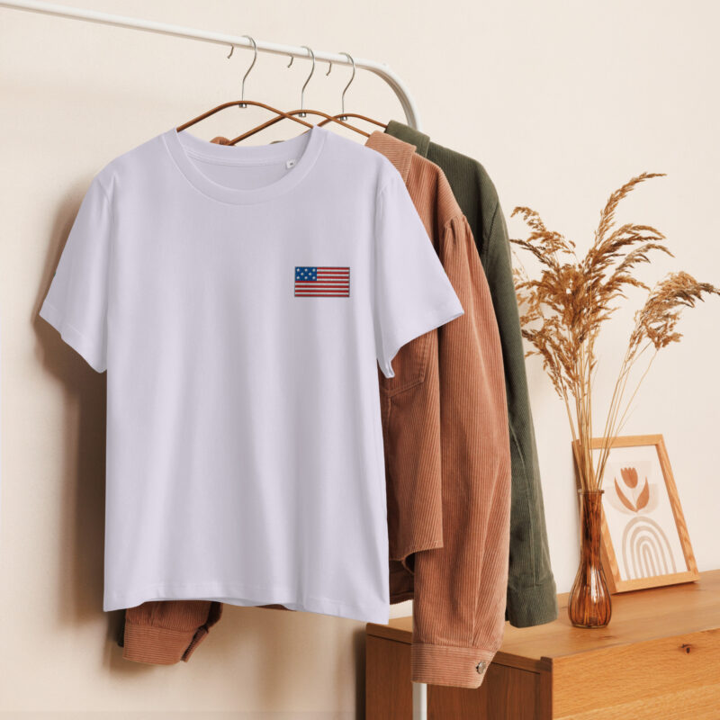 Women’s | Organic | Ribbed neck | T-shirt | 6991 - Image 17