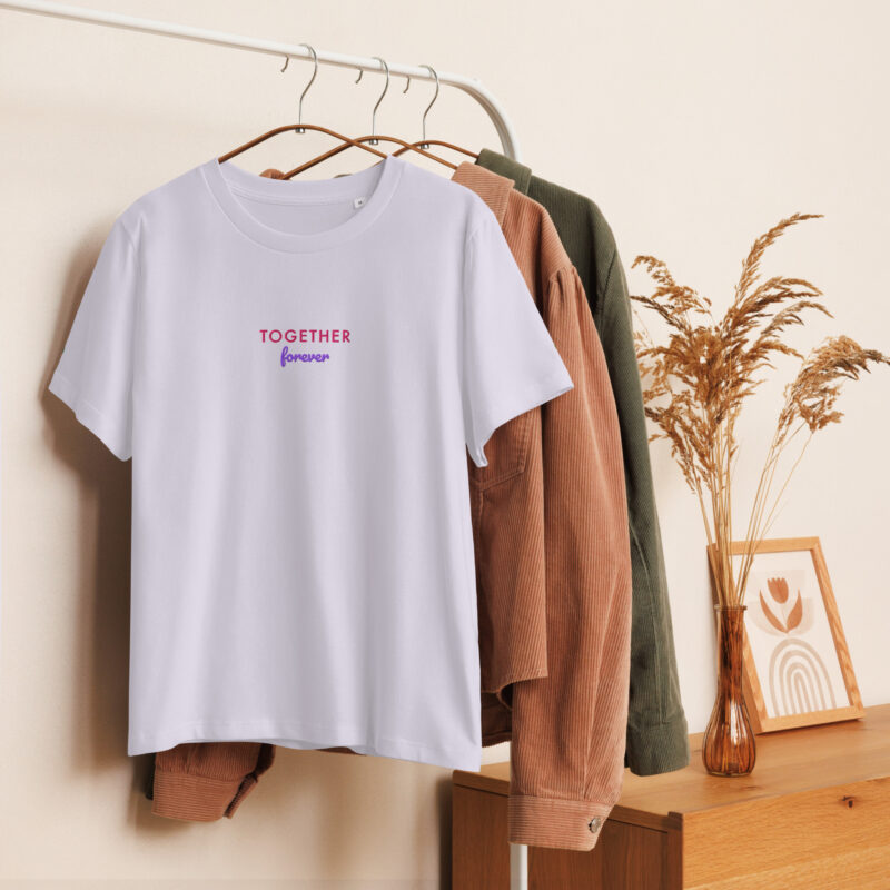 Women’s | Organic | Ribbed neck | T-shirt | 7446 - Image 17