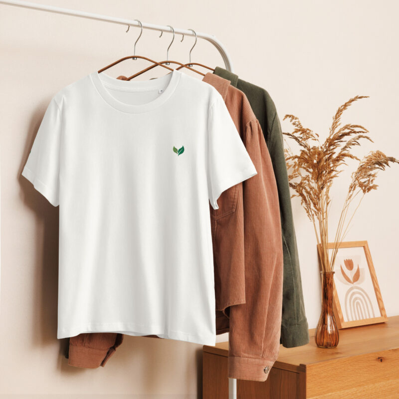 Women’s | Organic | Ribbed | Neck | T-shirt | 7515 - Image 23