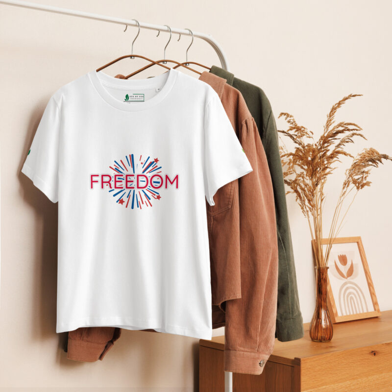 Women’s | Organic | Ribbed neck | T-shirt | 7060 - Image 23