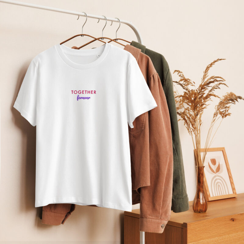 Women’s | Organic | Ribbed neck | T-shirt | 7446 - Image 25