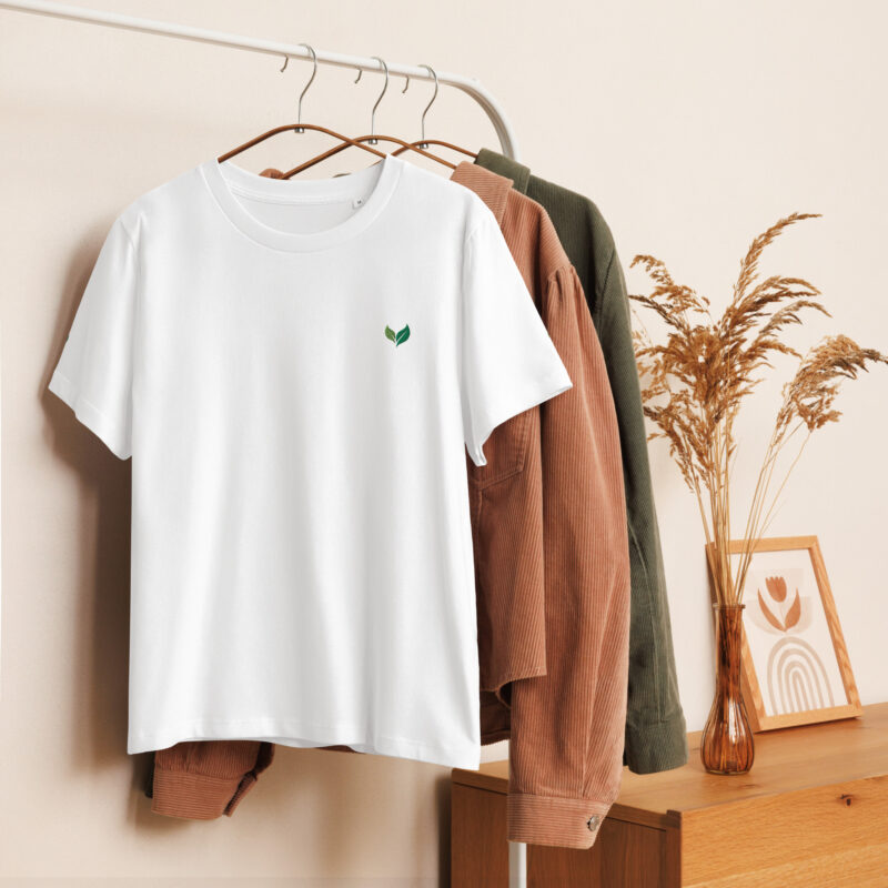 Women’s | Organic | Ribbed | Neck | T-shirt | 7515 - Image 25