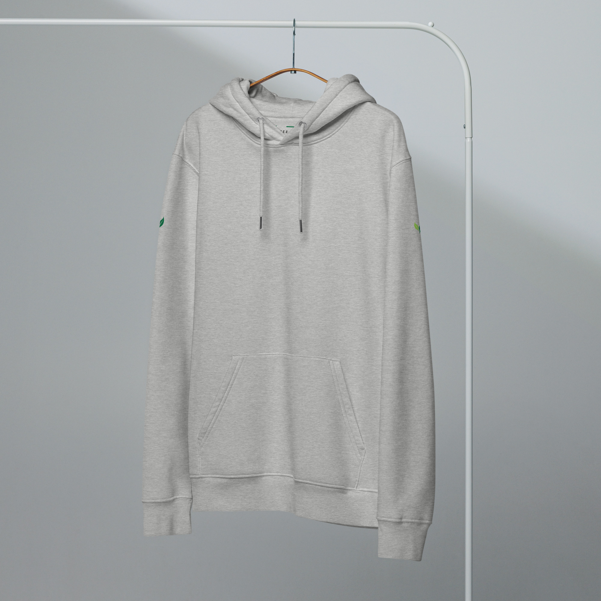 Unisex Organic Cotton Hoodie – Sustainable Essential Eco-friendly | 8528 - Image 3