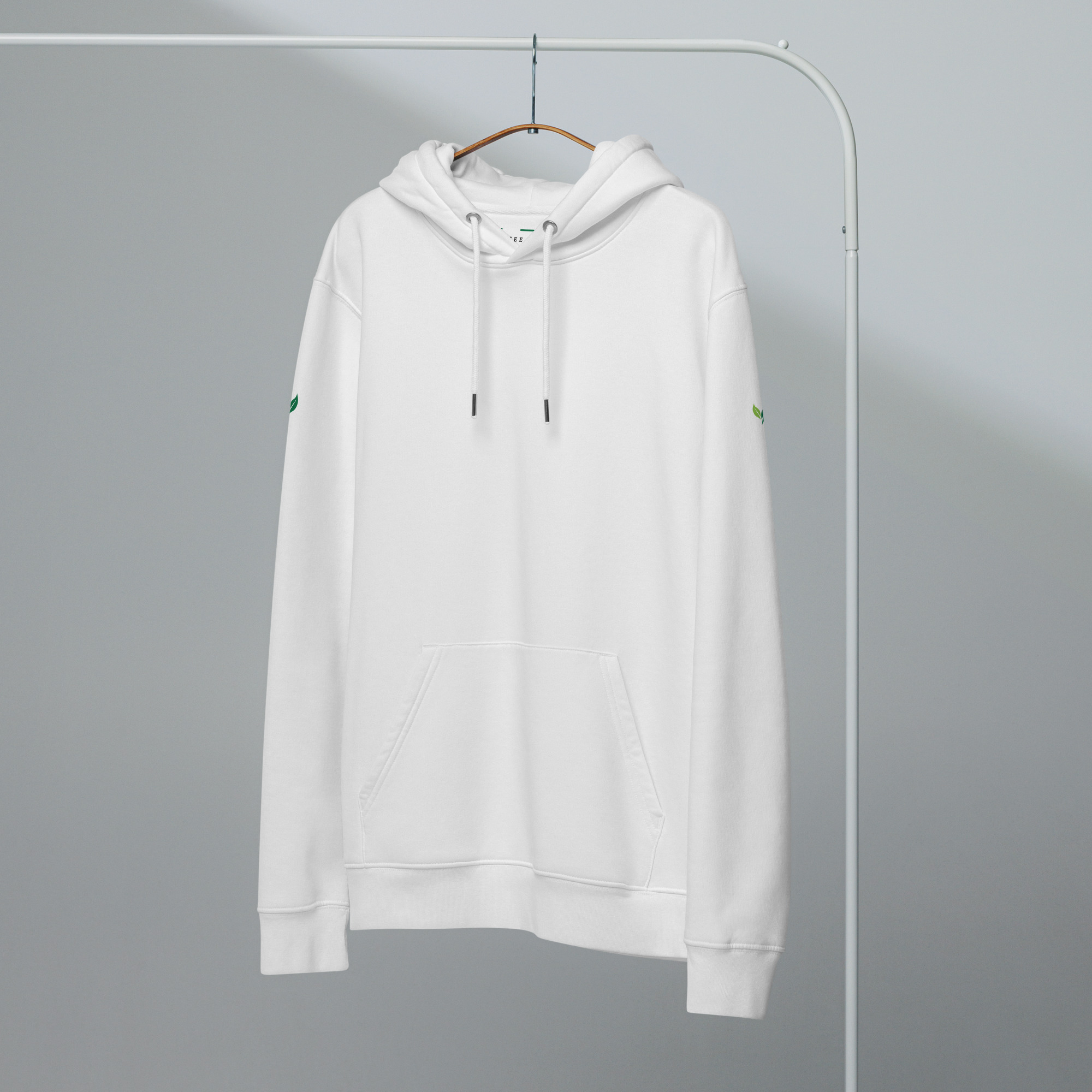 Unisex Organic Cotton Hoodie – Sustainable Essential Eco-friendly | 8528 - Image 5